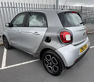Used 2017 Smart Forfour Prime Premium Grey - Interior and Exterior details 4