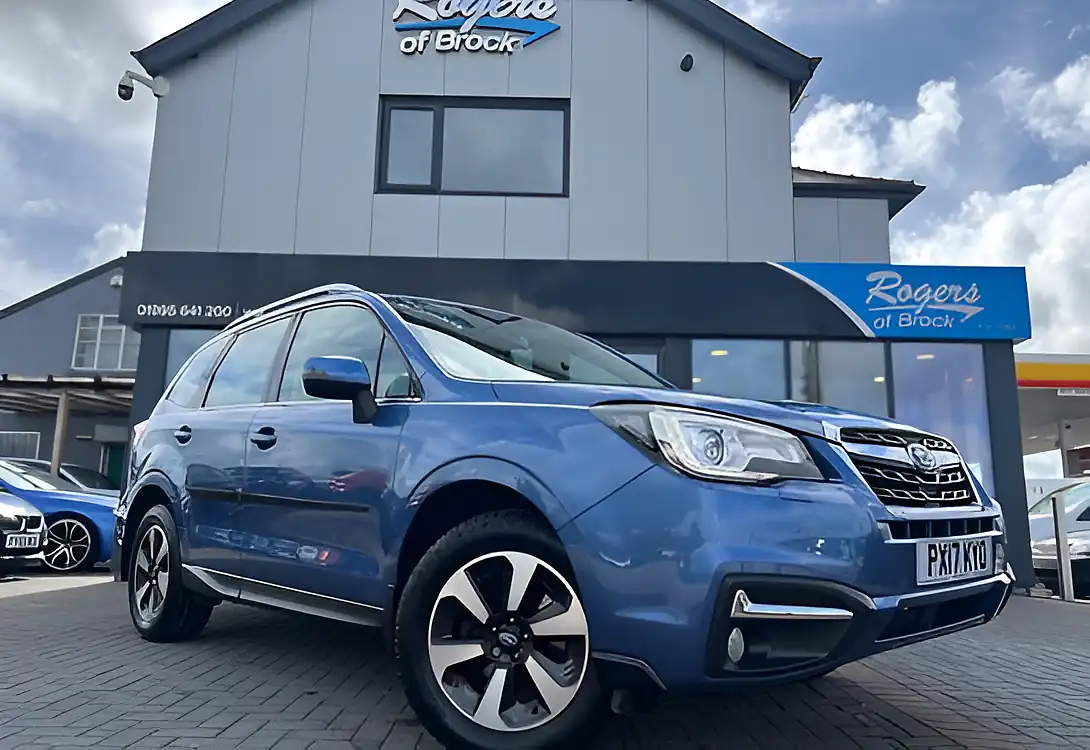 Used 2017 Subaru Forester Xe Premium Marine Blue - Interior and Exterior details 2