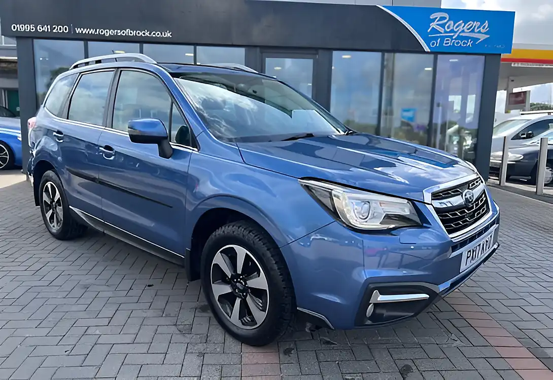 Used 2017 Subaru Forester Xe Premium Marine Blue - Interior and Exterior details 4