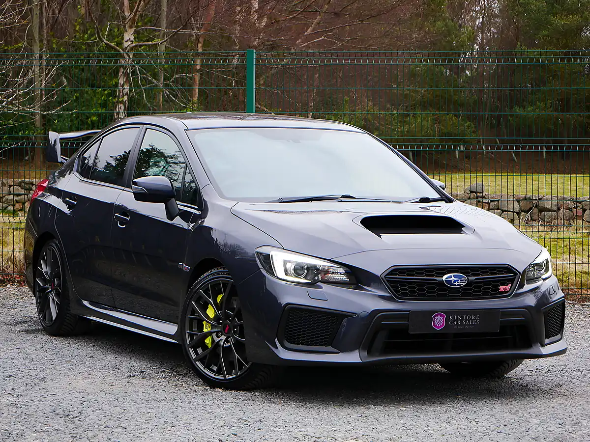 Used 2017 Subaru Wrx Sti Final Edition Gunmetal Grey - Front View