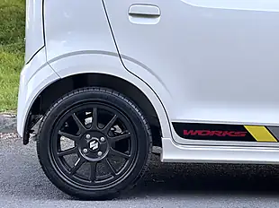 Used 2017 Suzuki Alto Works White - Interior and Exterior details 8
