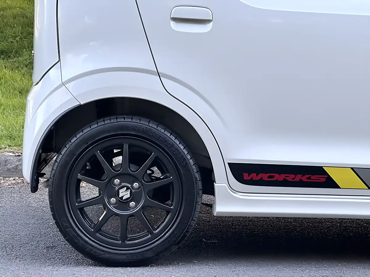 Used 2017 Suzuki Alto Works White - Interior and Exterior details 8