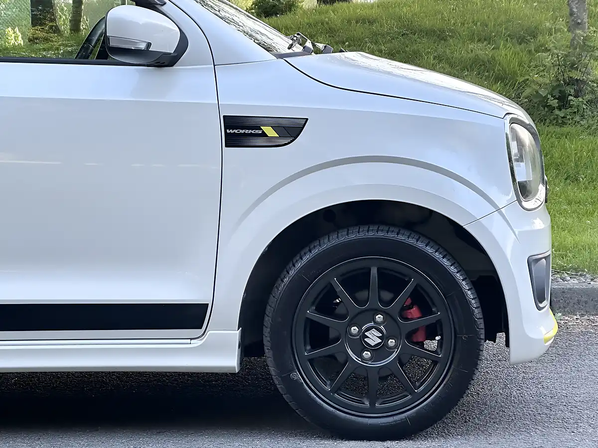 Used 2017 Suzuki Alto Works White - Interior and Exterior details 9