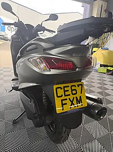 Used 2017 Suzuki Burgman 200 Silver - Interior and Exterior details 6