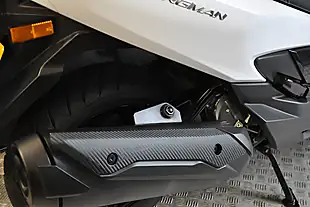 Used 2017 Suzuki Burgman 400 White - Interior and Exterior details 14