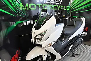 Used 2017 Suzuki Burgman 400 White - Interior and Exterior details 2