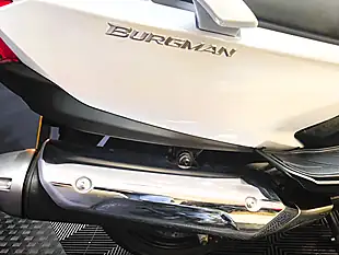Used 2017 Suzuki Burgman an 650 Executive White - Interior and Exterior details 5