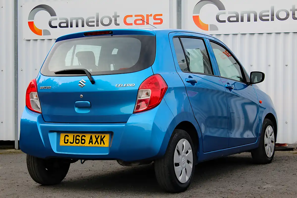 Used 2017 Suzuki Celerio SZ2 Blue - Interior and Exterior details 6
