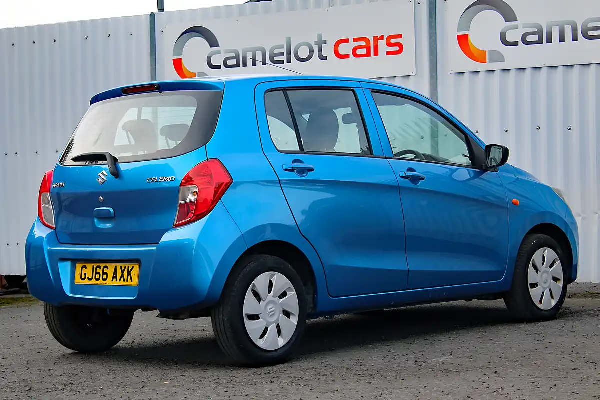 Used 2017 Suzuki Celerio SZ2 Blue - Interior and Exterior details 8