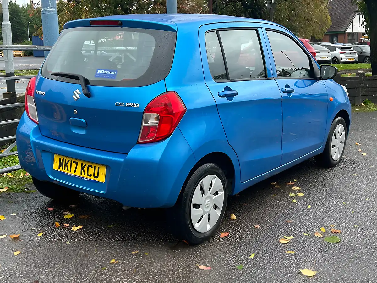 Used 2017 Suzuki Celerio SZ2 Blue - Interior and Exterior details 4
