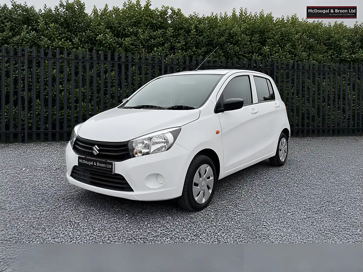 Used 2017 Suzuki Celerio SZ2 White - Front View