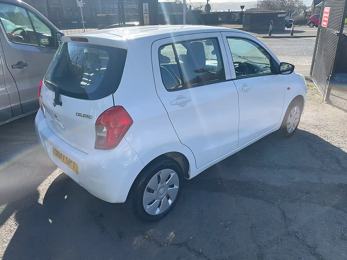 Used 2017 Suzuki Celerio SZ2 White - Interior and Exterior details 4