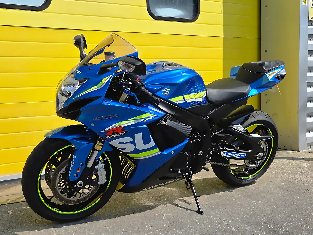 Used 2017 Suzuki GSX-R750 Moto Gp Replica Blue - Interior and Exterior details 7