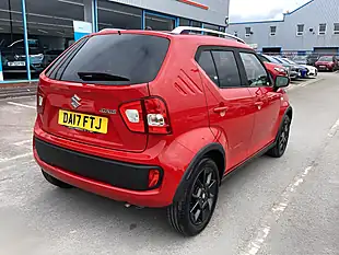 Used 2017 Suzuki Ignis Sz-T Red - Interior and Exterior details 6