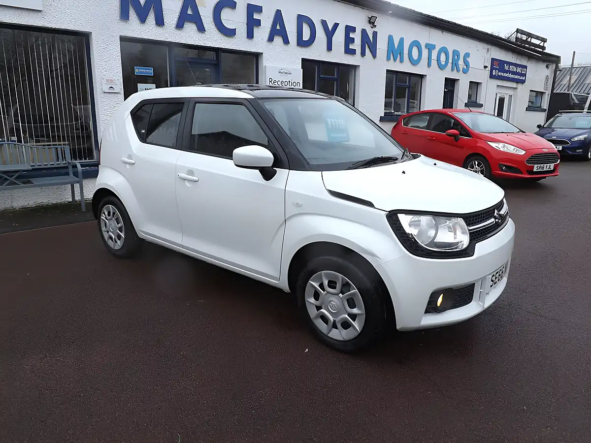 Used 2017 Suzuki Ignis SZ3 White - Front View