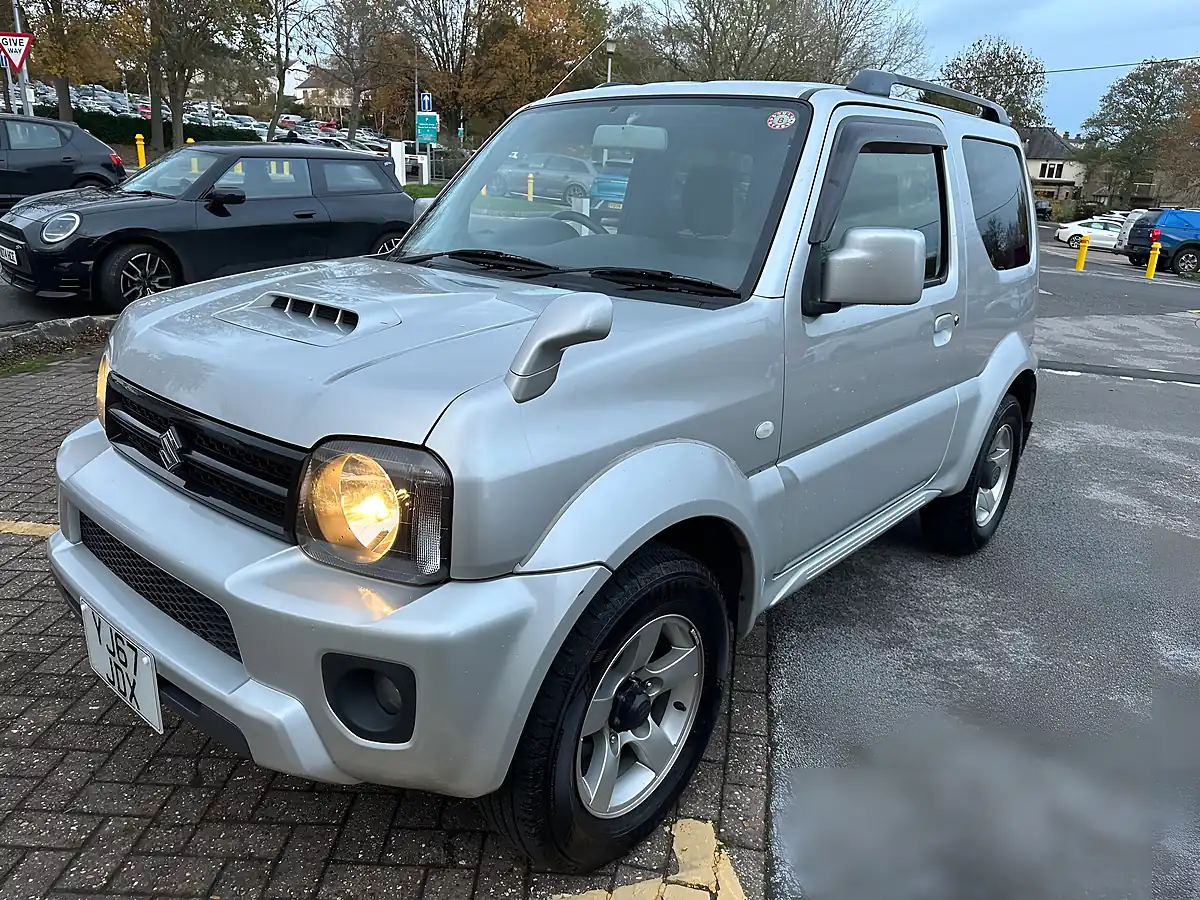 Used 2017 Suzuki Jimny Silver - Interior and Exterior details 6