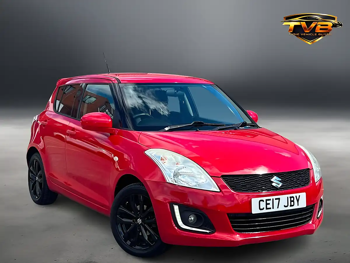 Used 2017 Suzuki Swift Sz-L Bright Red - Front View