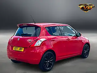 Used 2017 Suzuki Swift Sz-L Bright Red - Interior and Exterior details 3