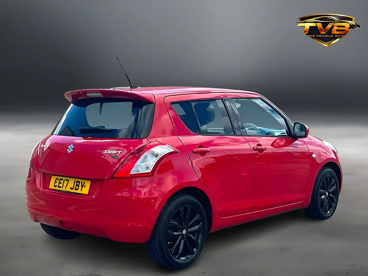 Used 2017 Suzuki Swift Sz-L Bright Red - Interior and Exterior details 3