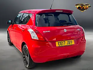 Used 2017 Suzuki Swift Sz-L Bright Red - Interior and Exterior details 4