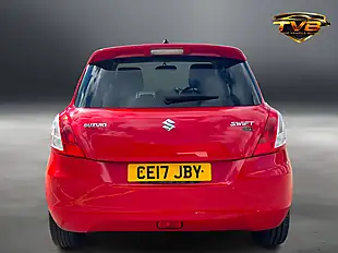 Used 2017 Suzuki Swift Sz-L Bright Red - Interior and Exterior details 7