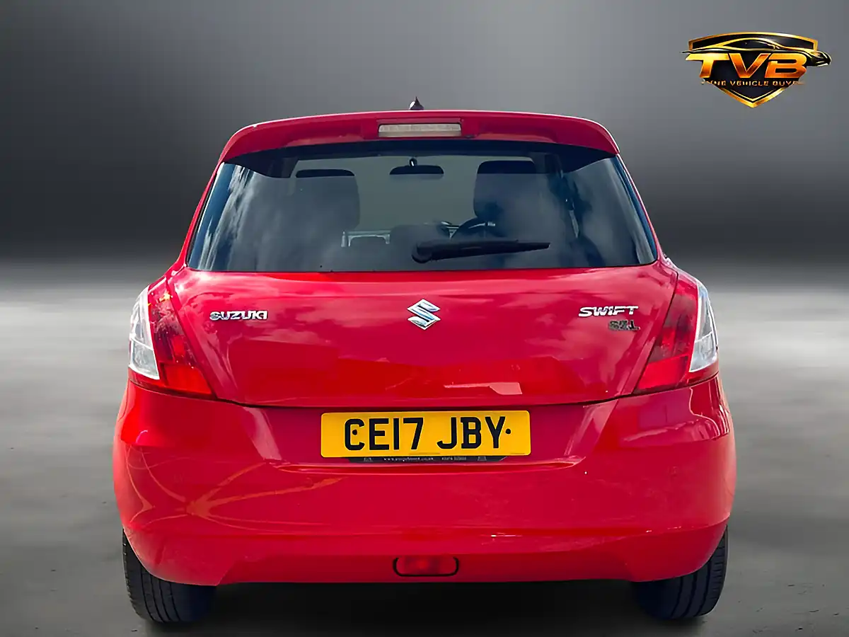 Used 2017 Suzuki Swift Sz-L Bright Red - Interior and Exterior details 7