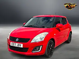 Used 2017 Suzuki Swift Sz-L Bright Red - Interior and Exterior details 9