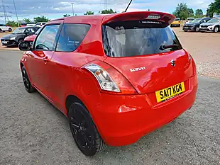 Used 2017 Suzuki Swift Sz-L [nav] Red - Interior and Exterior details 5
