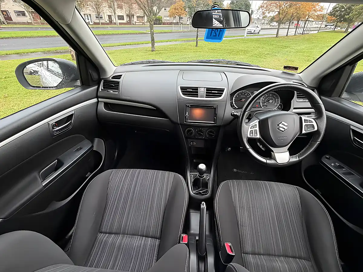 Used 2017 Suzuki Swift Sz-L White - Interior and Exterior details 14