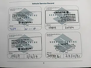 Used 2017 Suzuki Swift Sz-L White - Interior and Exterior details 6