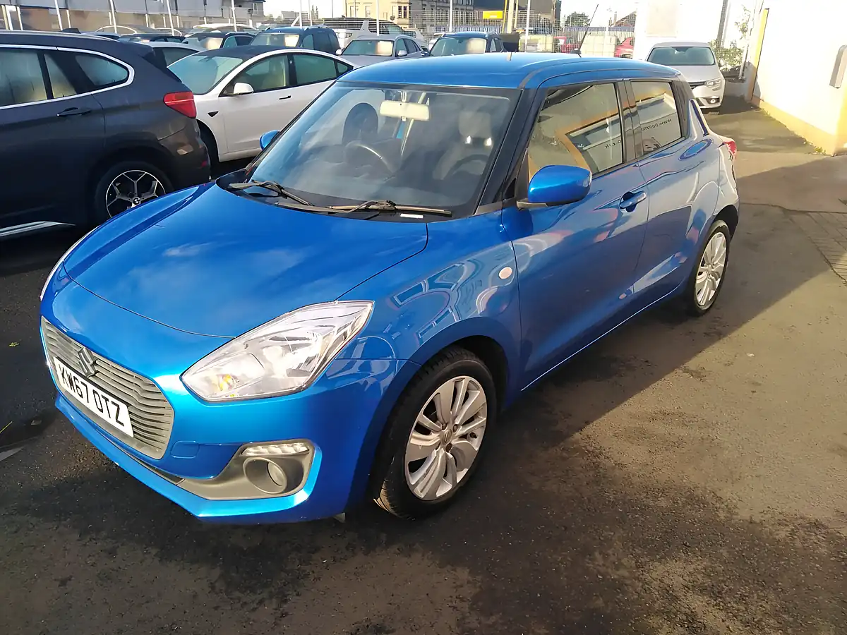 Used 2017 Suzuki Swift Sz-T Blue - Interior and Exterior details 8