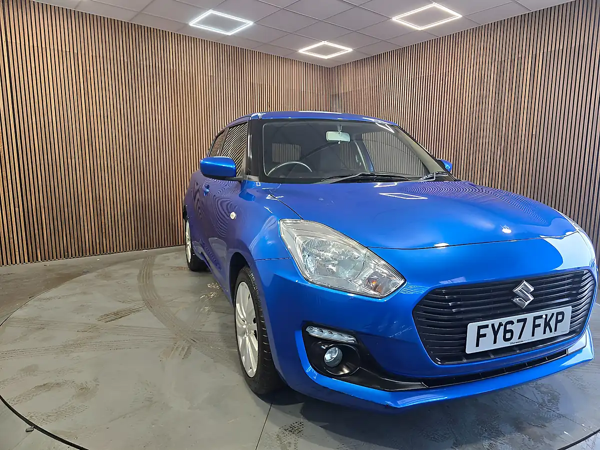 Used 2017 Suzuki Swift Sz-T Blue - Front View