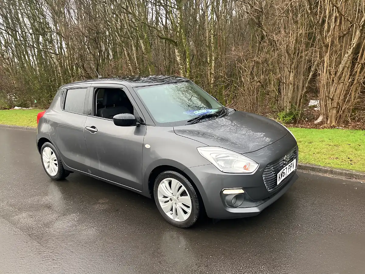 Used 2017 Suzuki Swift Sz-T Grey - Front View