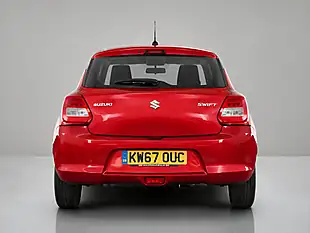 Used 2017 Suzuki Swift Sz-T Red - Interior and Exterior details 6