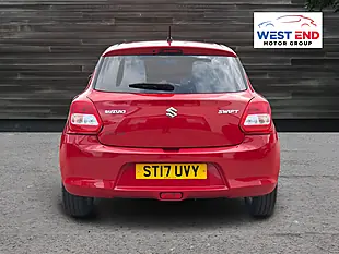 Used 2017 Suzuki Swift Sz-T Red - Interior and Exterior details 4
