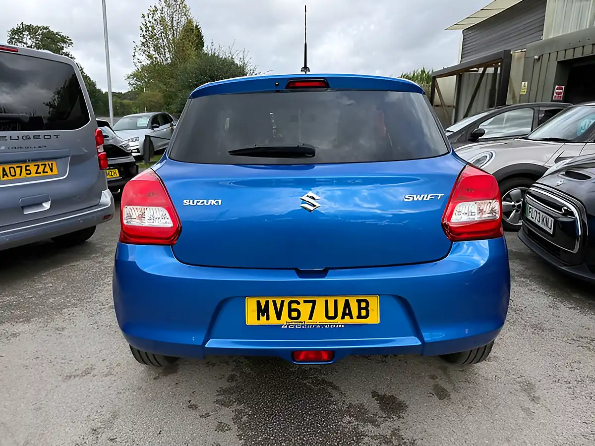 Used 2017 Suzuki Swift SZ3 Blue - Interior and Exterior details 6
