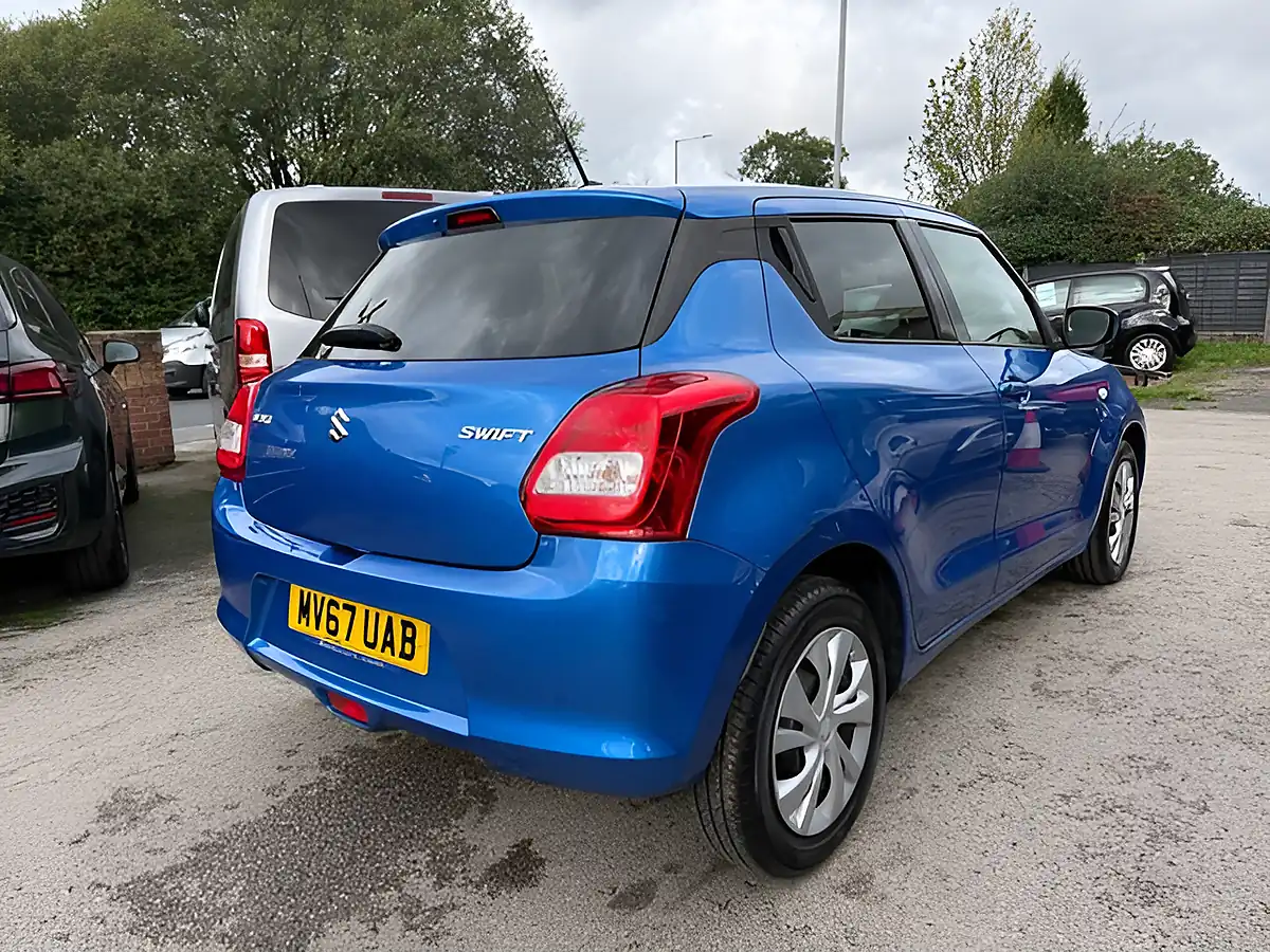 Used 2017 Suzuki Swift SZ3 Blue - Interior and Exterior details 8