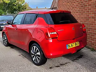 Used 2017 Suzuki Swift SZ5 Red - Interior and Exterior details 3