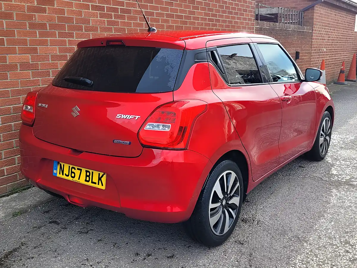 Used 2017 Suzuki Swift SZ5 Red - Interior and Exterior details 5