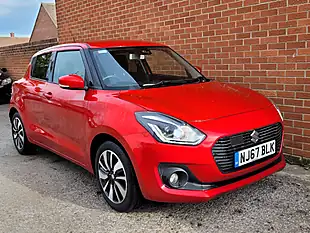 Used 2017 Suzuki Swift SZ5 Red - Interior and Exterior details 7