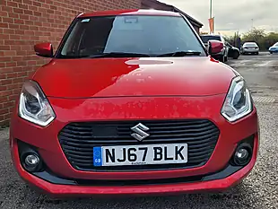 Used 2017 Suzuki Swift SZ5 Red - Interior and Exterior details 8