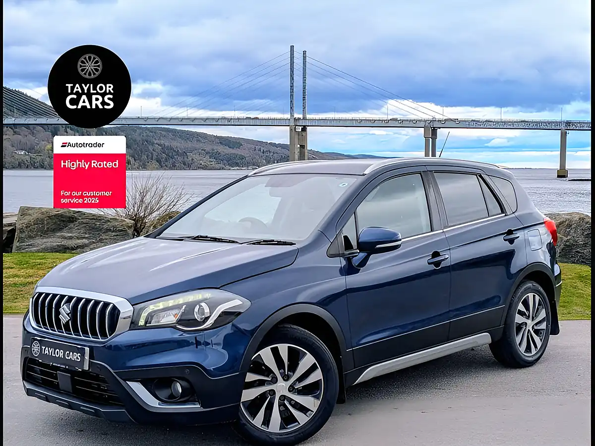 Used 2017 Suzuki SX4 S-Cross Sz-T Blue - Front View