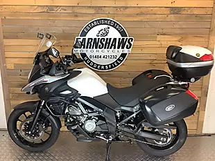 Used 2017 Suzuki V-Strom 650 White - Interior and Exterior details 2