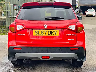 Used 2017 Suzuki Vitara S Red - Interior and Exterior details 8