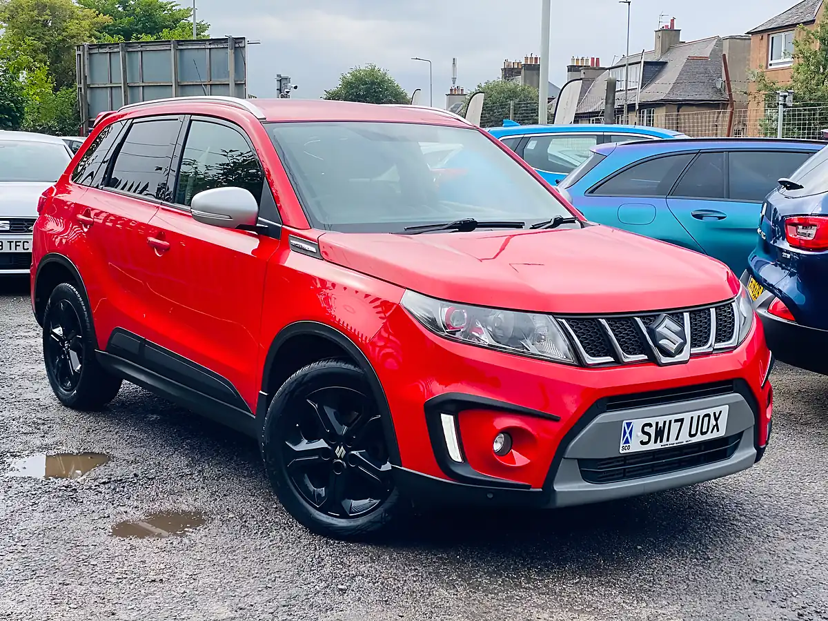 Used 2017 Suzuki Vitara S Red - Front View