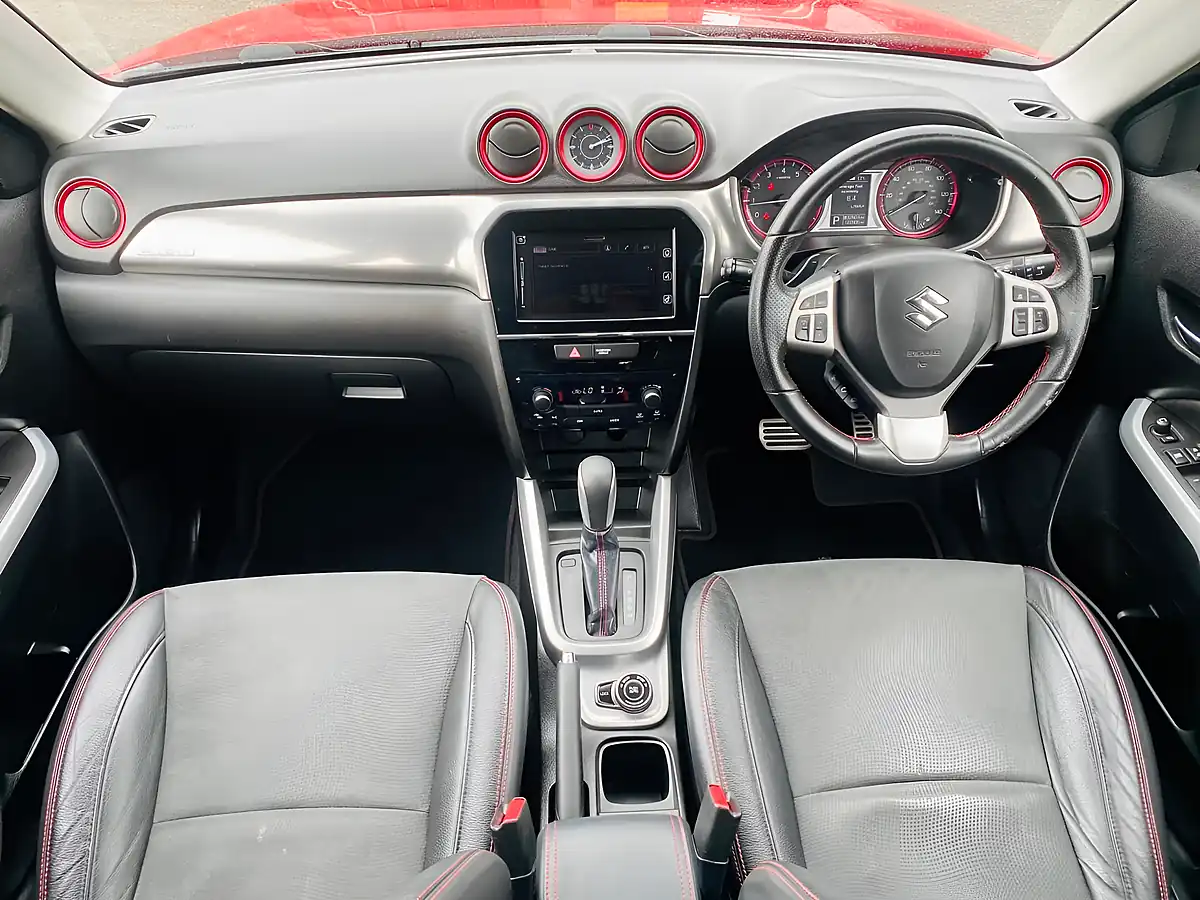 Used 2017 Suzuki Vitara S Red - Interior and Exterior details 6