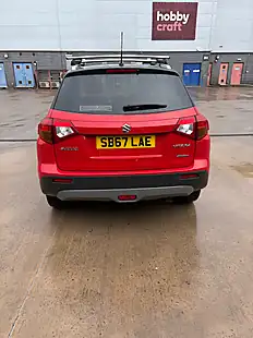 Used 2017 Suzuki Vitara Sz-T Red - Interior and Exterior details 4