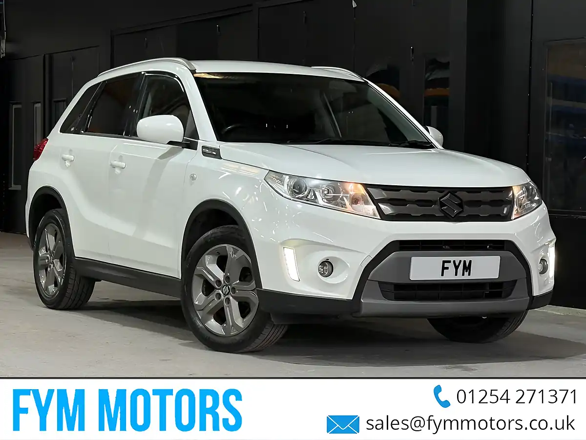Used 2017 Suzuki Vitara Sz-T White - Front View