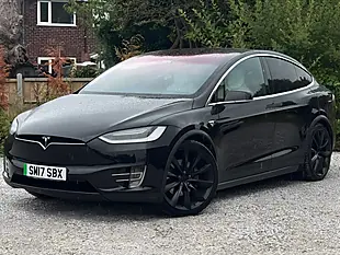 Used 2017 Tesla Model X Black - Interior and Exterior details 2