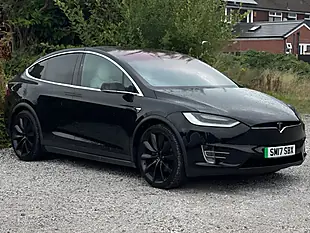 Used 2017 Tesla Model X Black - Interior and Exterior details 3